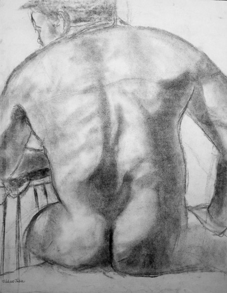 View of Man's Back